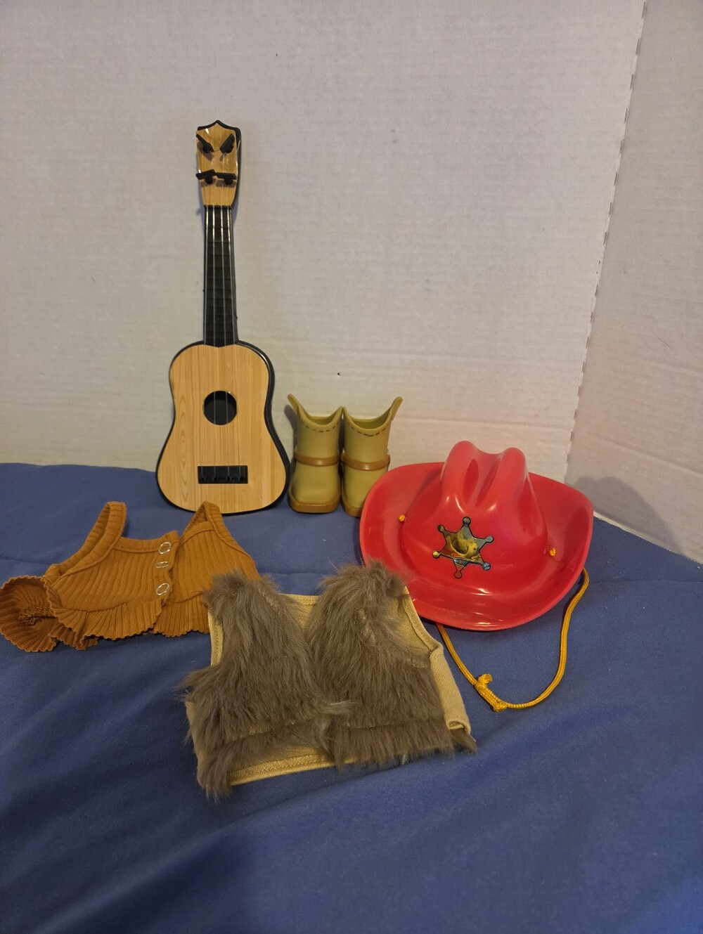 5pc Cowgirl Outfit For 18" Doll